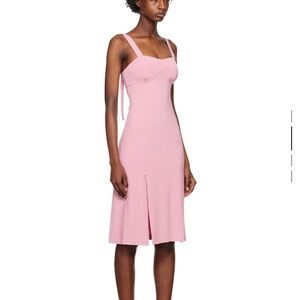 Women's Pink Midi Dress